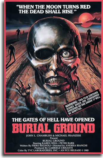 Burial Ground poster